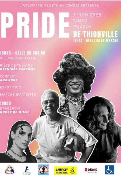 Marche des Fiertés Thionville 2025 • Agenda