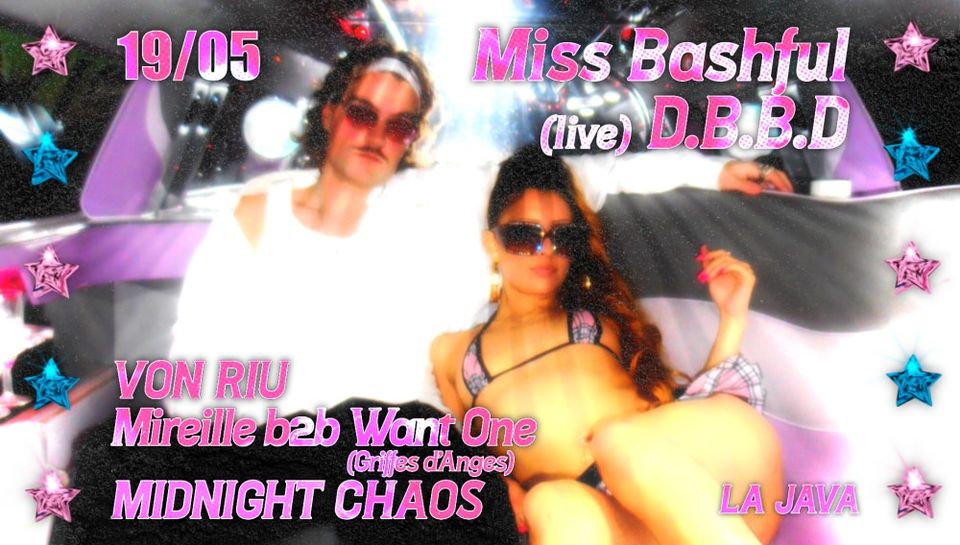 Miss Bashful x D.B.B.D/Von Riu • Agenda