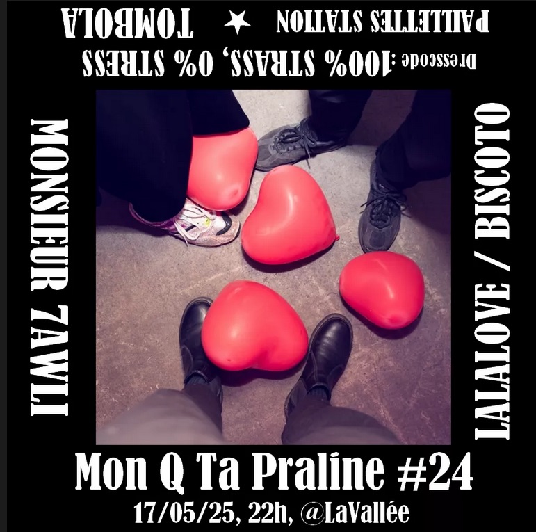Mon Q ta Praline • Agenda