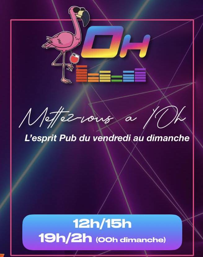 Ouvert 12h-15h & 19h/2h (minuit le dimanche) • Agenda