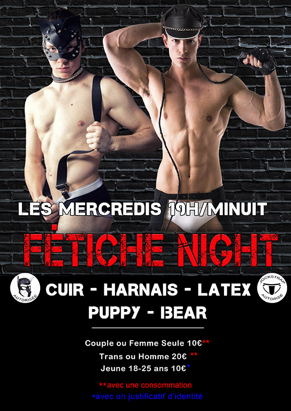 Ouvert 13h-minuit - fétiche night à partir de 19h • Agenda