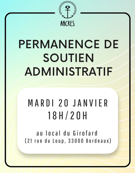 Permanence de soutien administratif