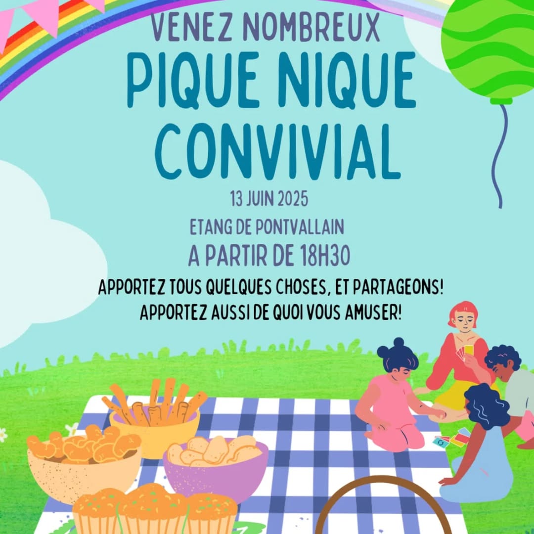Pique-nique convivial • Agenda