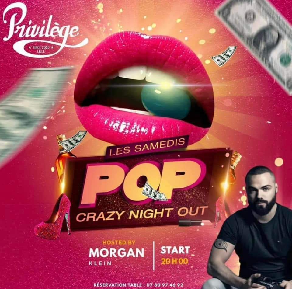Pop crazy night out • Agenda