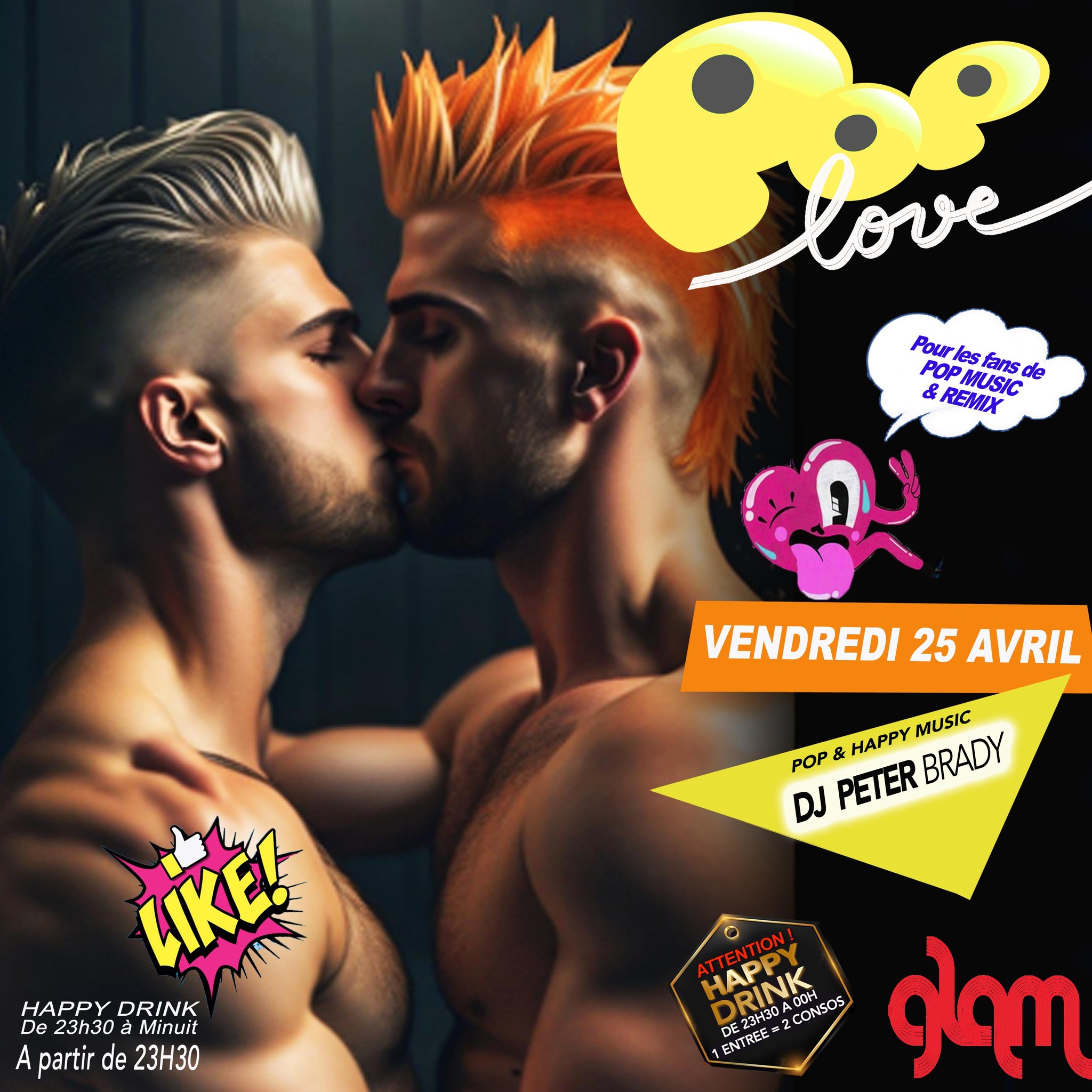 Pop love • Agenda
