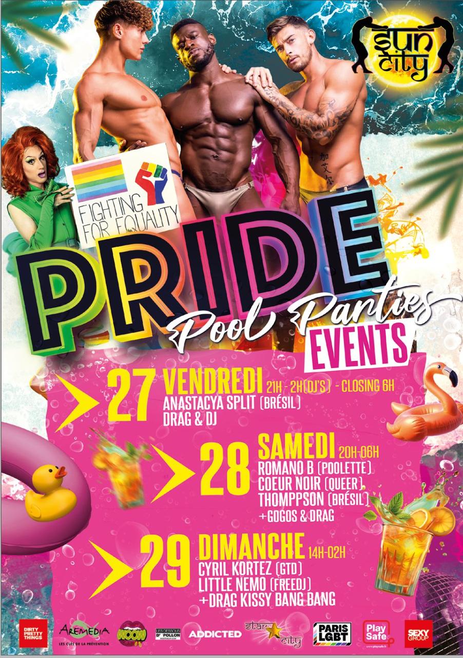 Pride Pool Parties • Agenda