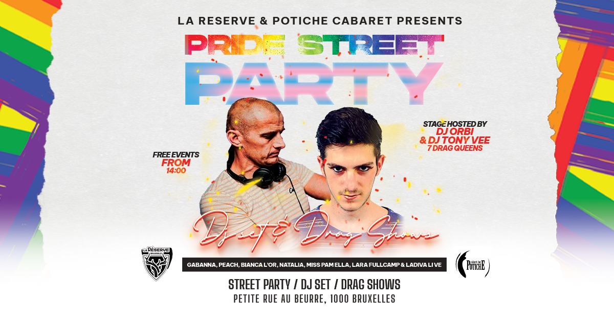Pride street • Agenda