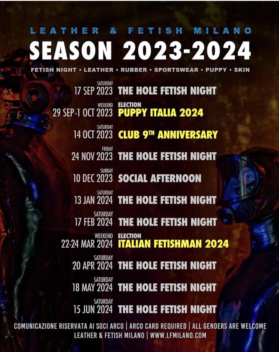 Puppy Italia 2024 • Agenda