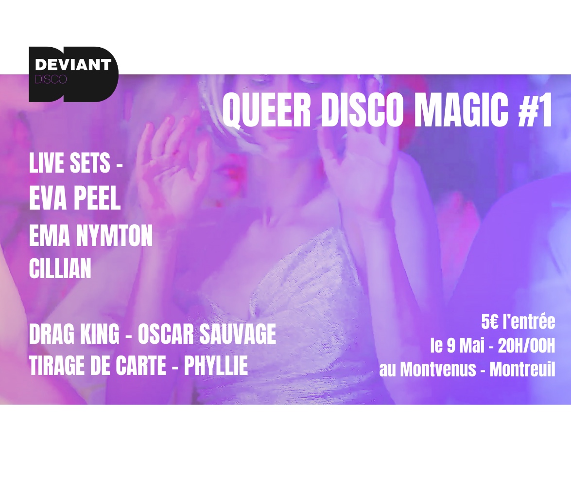 Queer disco magic • Agenda