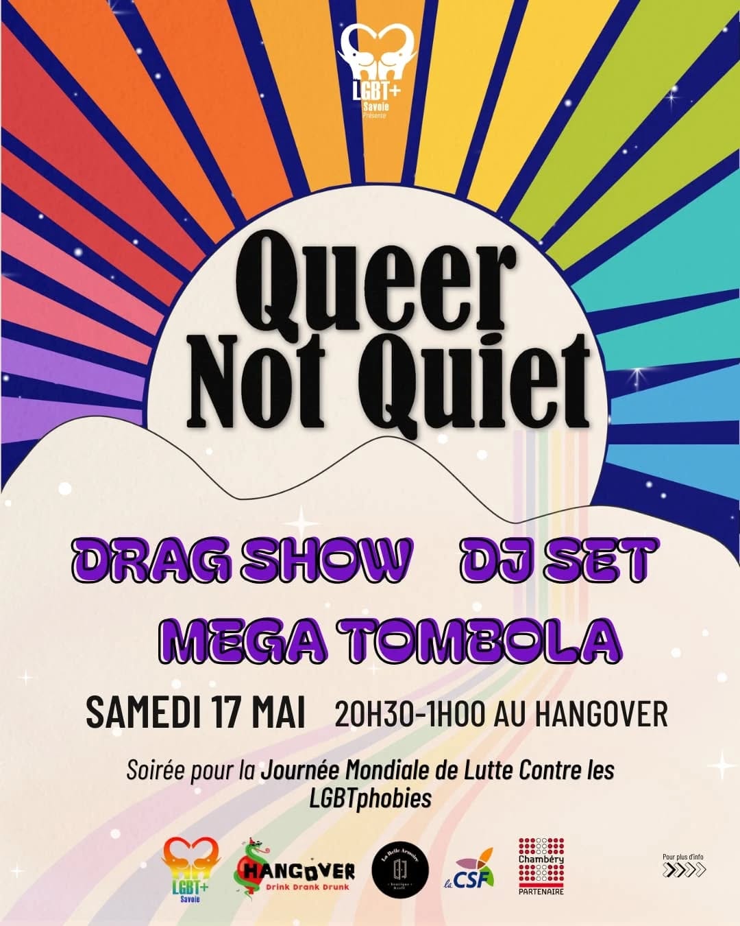 Queer not quiet • Agenda