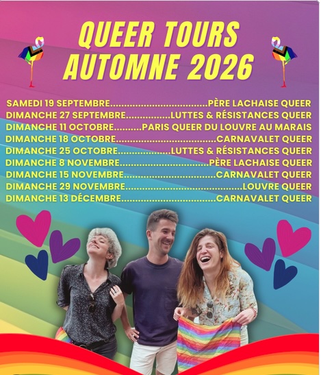 Queer Tours automne 2026