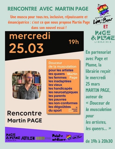 Rencontre avec Martin Page, auteur de « Douceur de la musculation pour les artistes, les queers… »