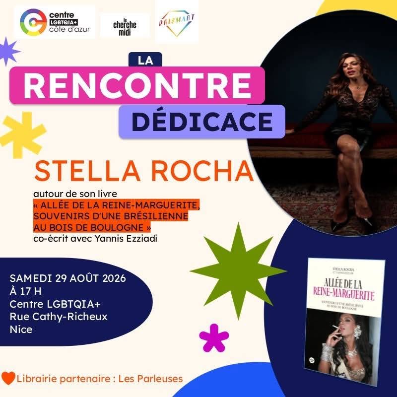 Rencontre dédicace Stella Rocha