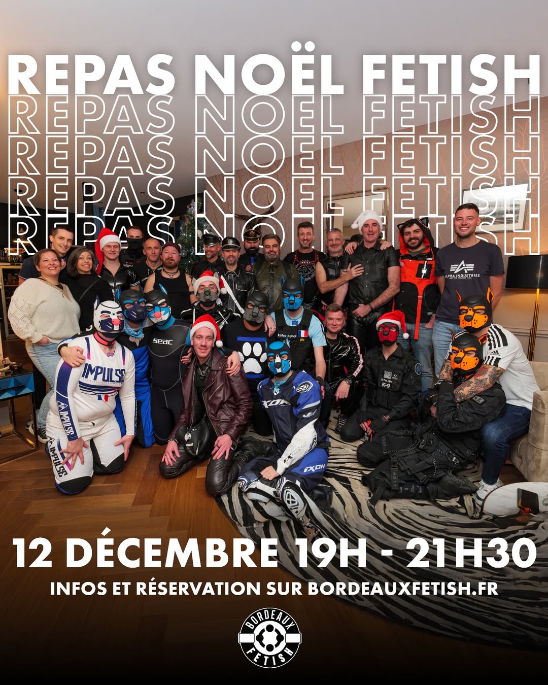 Repas de Noël fetish