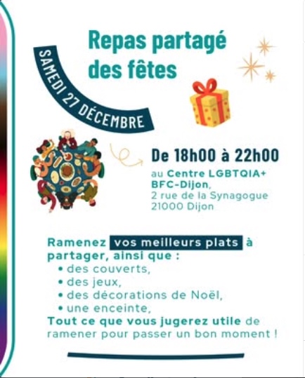 Repas partagé des fêtes