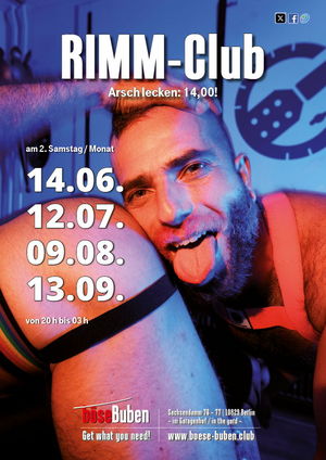 Rimm-club • Agenda