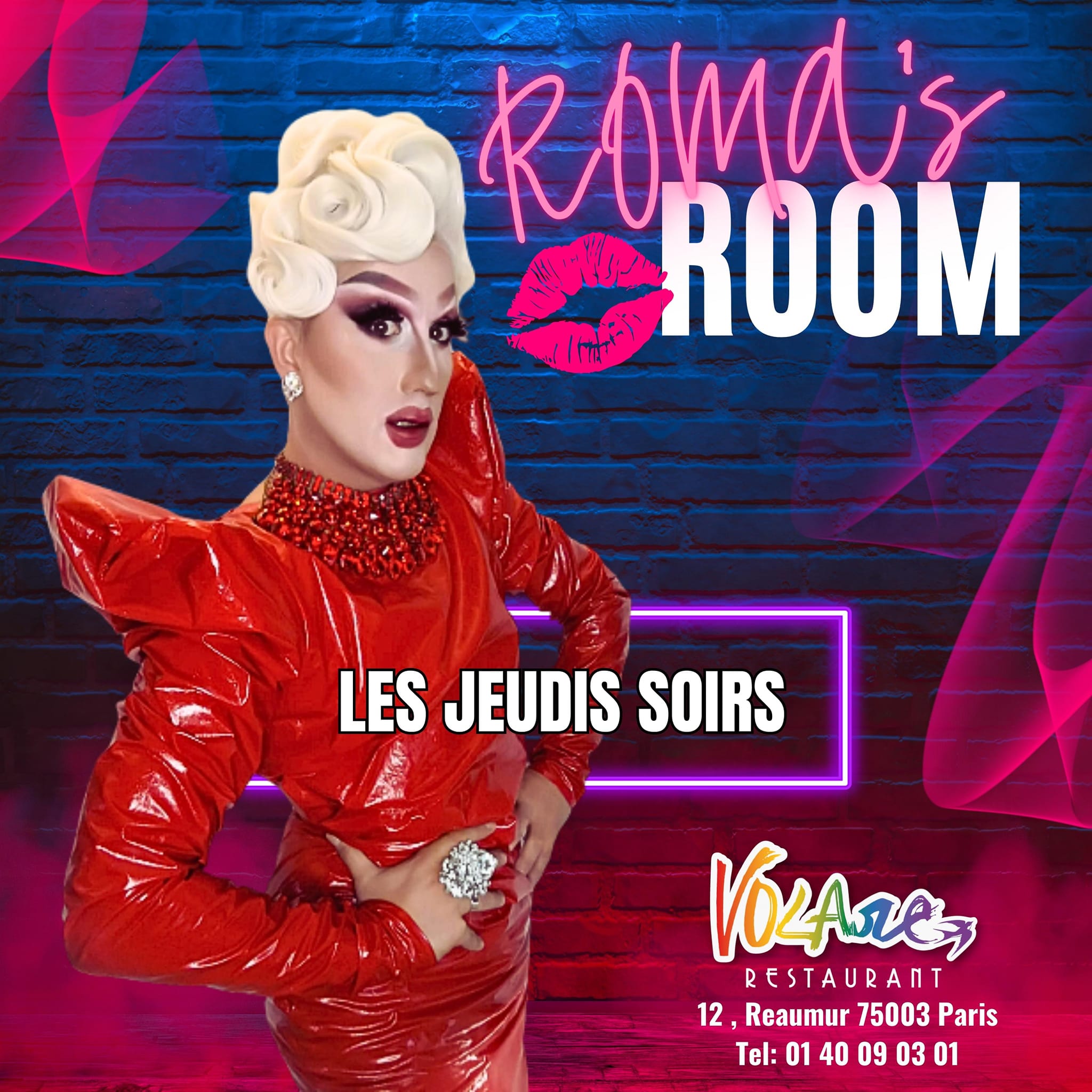 Roma's Room • Agenda