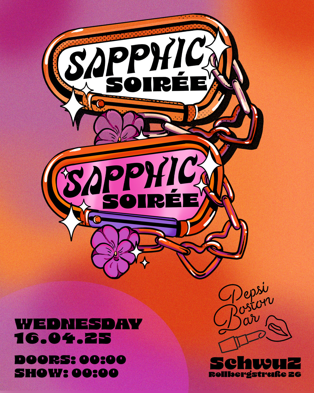 Sapphic Soirée • Agenda