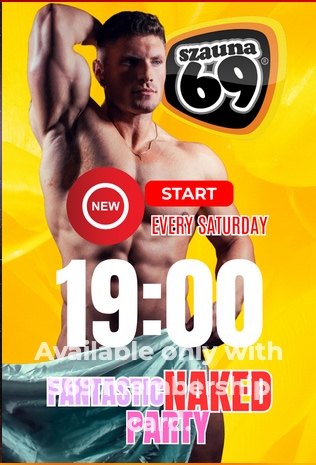 Sauna/cruising - naked party dès 19h