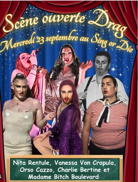 Scène ouverte drag