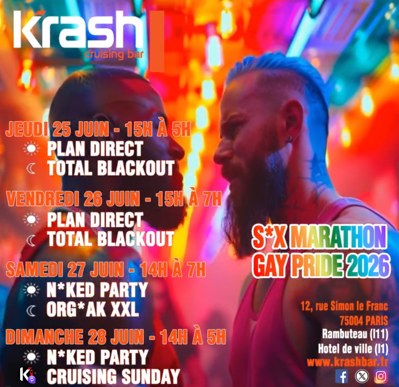 Sex Marathon Gay Pride - Cruising Sunday