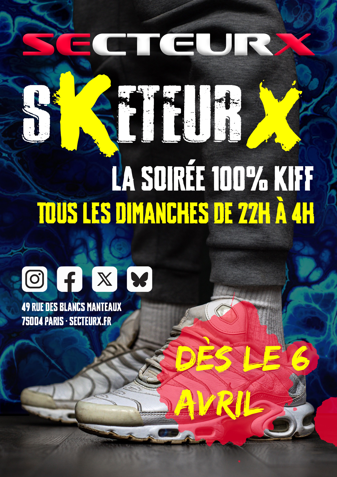 Sketeur X • Agenda