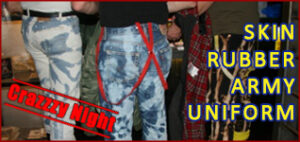 Skin, rubber, army & uniform • Agenda