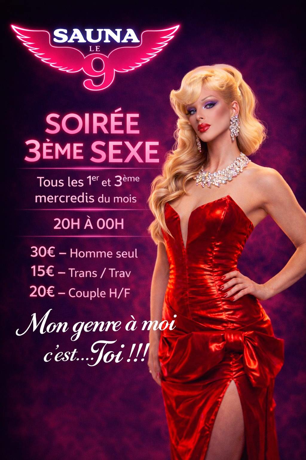 Soirée 3ème sexe
