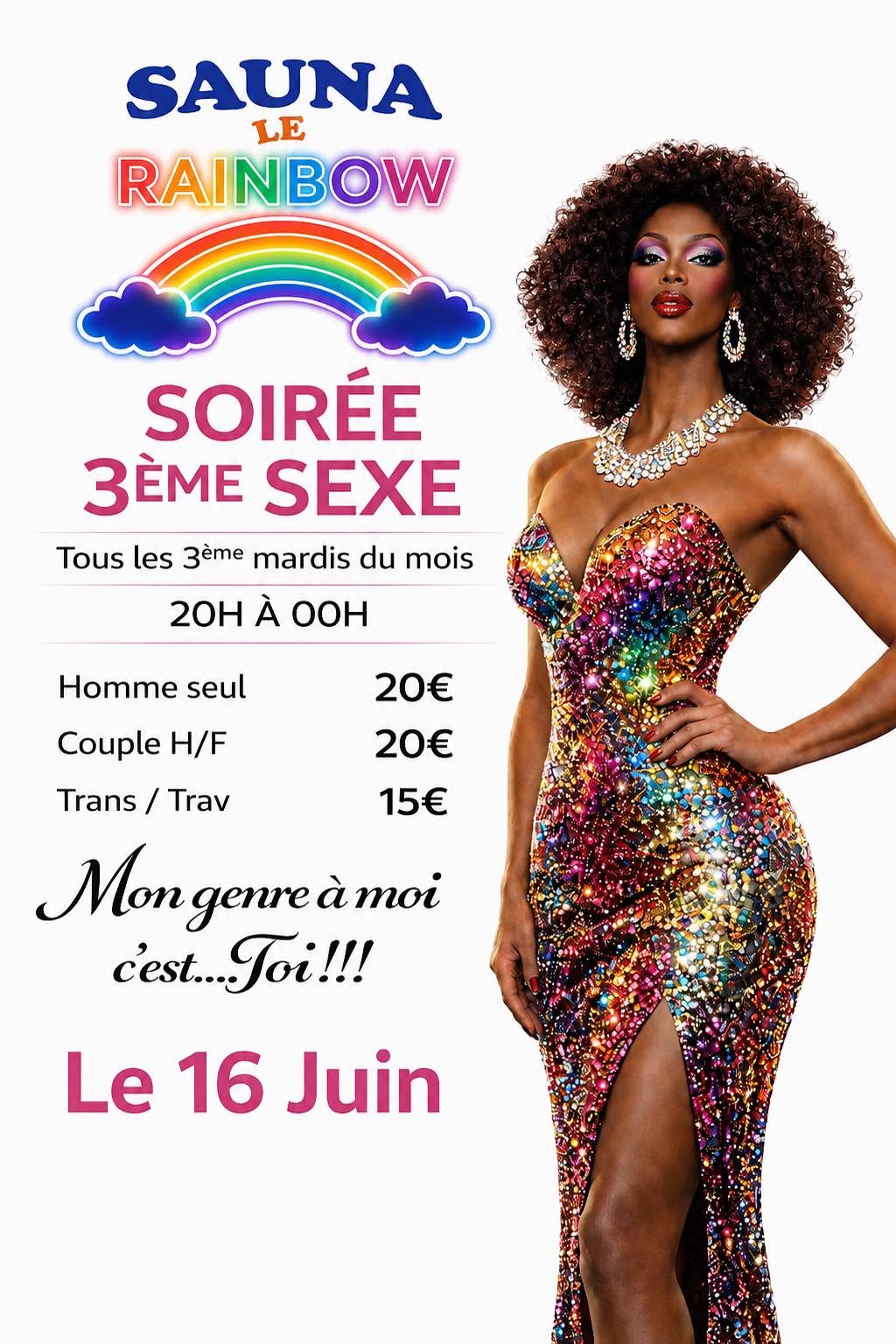 Soirée 3ème sexe