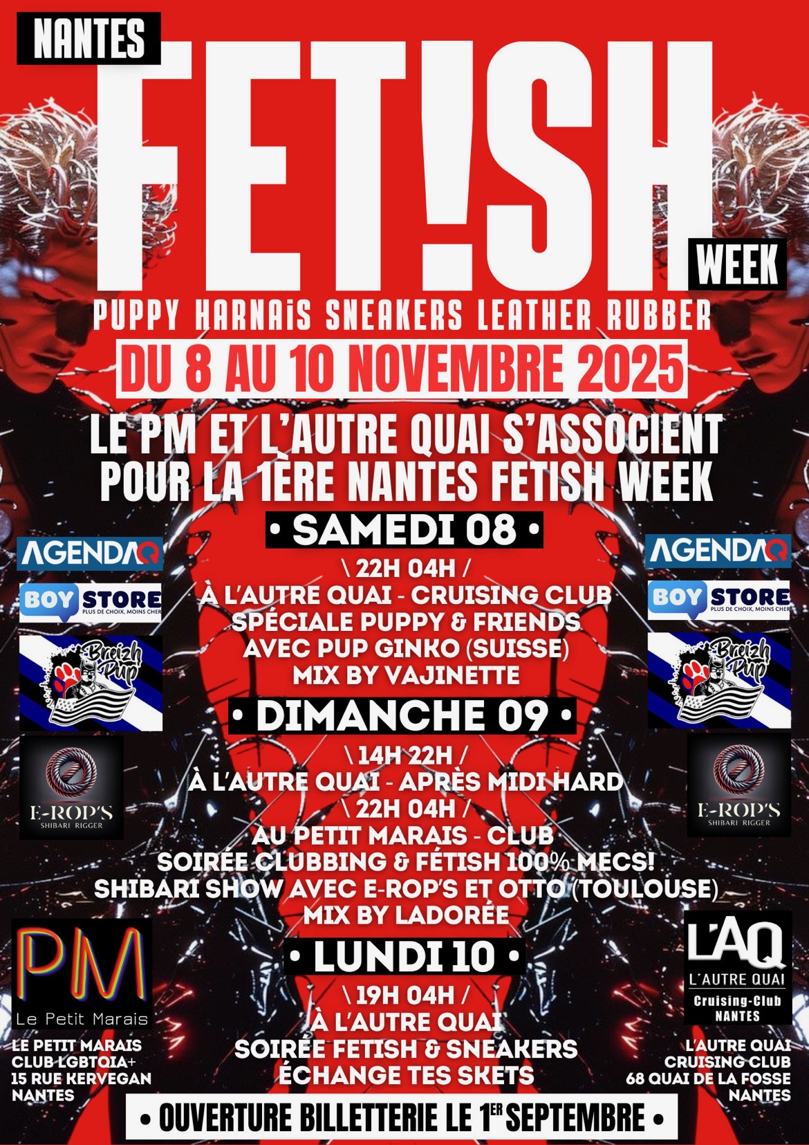 Soirée clubbing & fetish