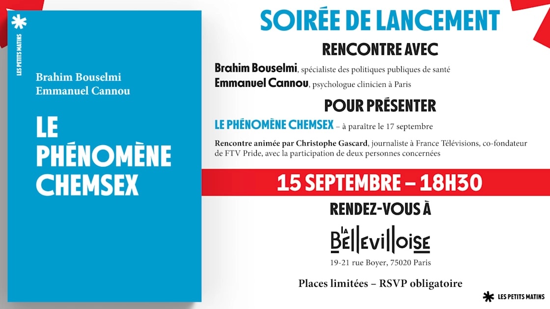 Soirée De Lancement le Phénomène Chemsex