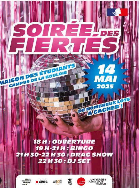 Soirée des Fiertés • Agenda