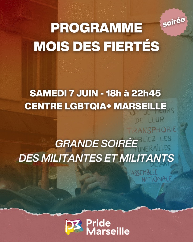 Soirée des militant.es • Agenda