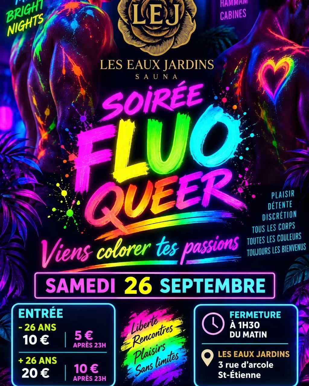 Soirée fluo queer
