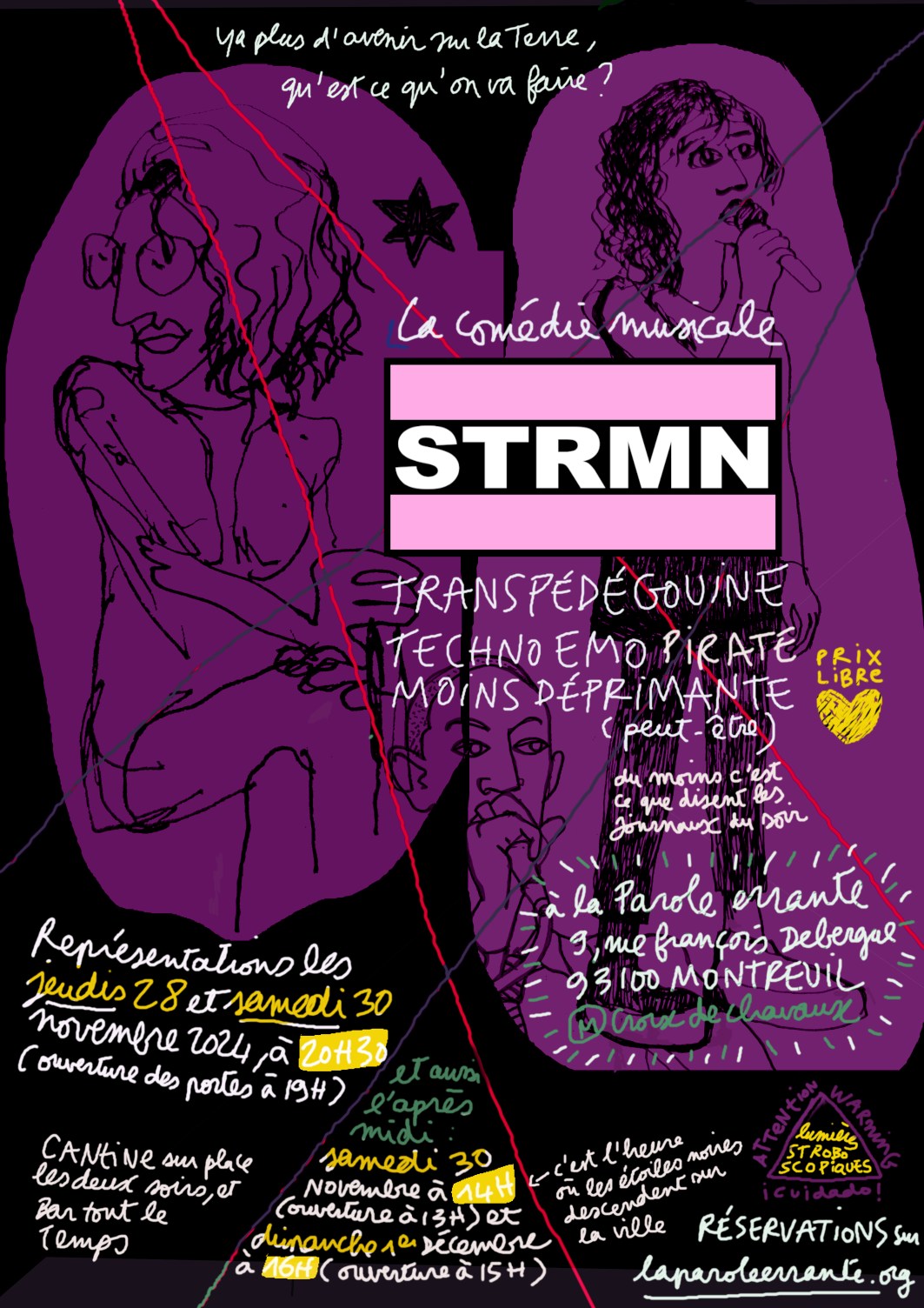 STRMN : comédie musicale transpédégouine