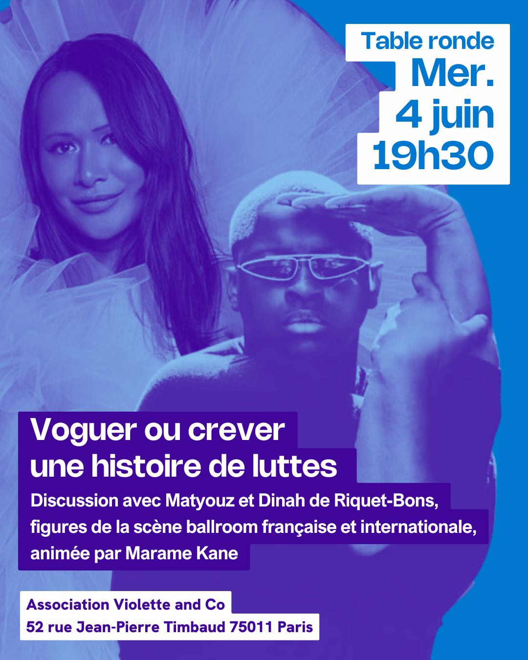 Table ronde "voguer ou crever : une histoire de luttes" • Agenda
