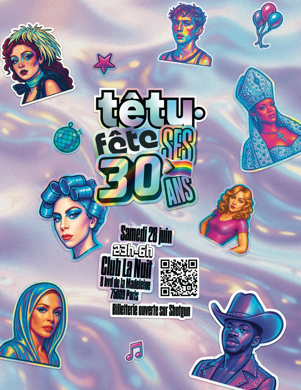 Têtu fête ses 30 ans • Agenda