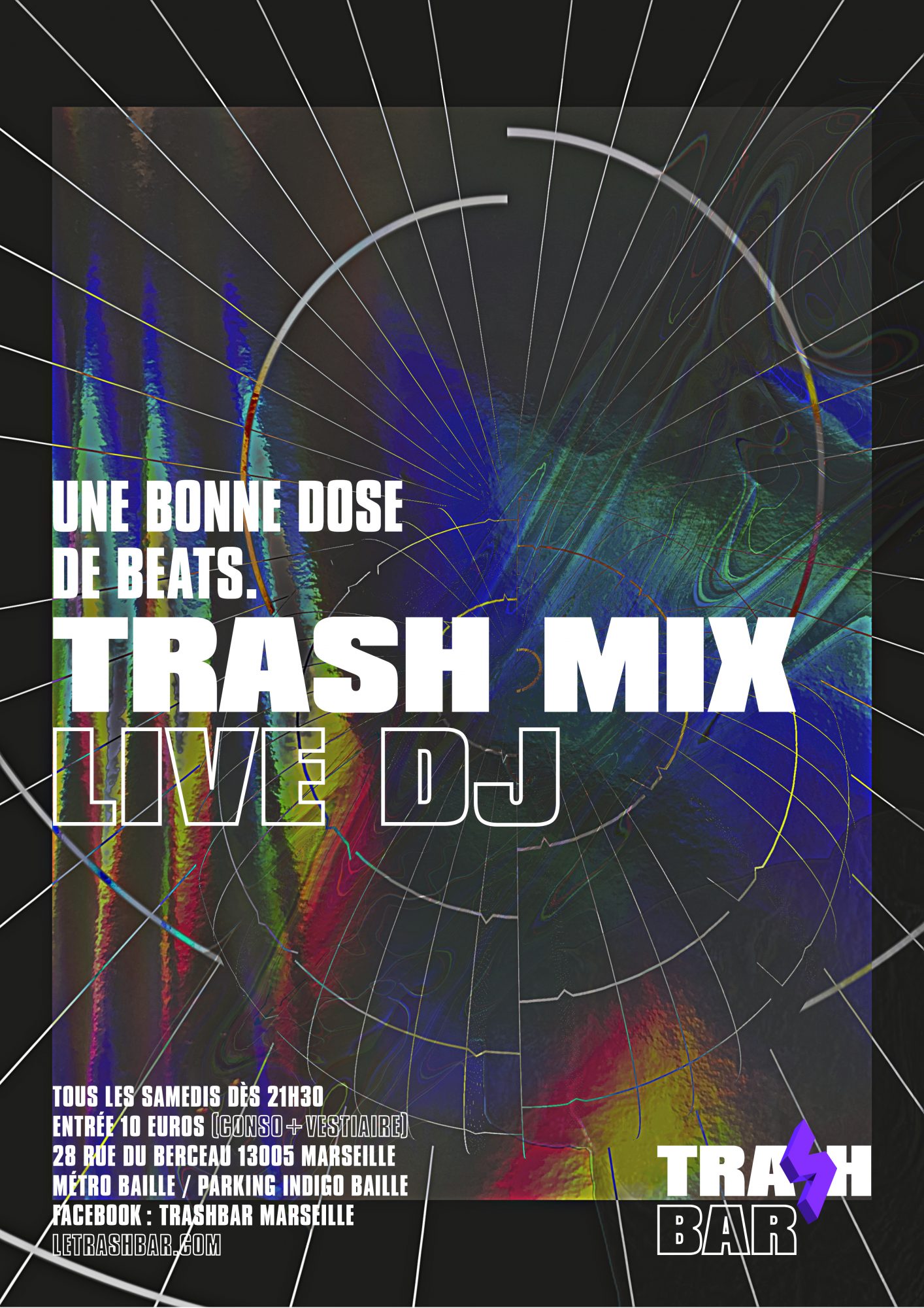 Trash mix live DJ • Agenda
