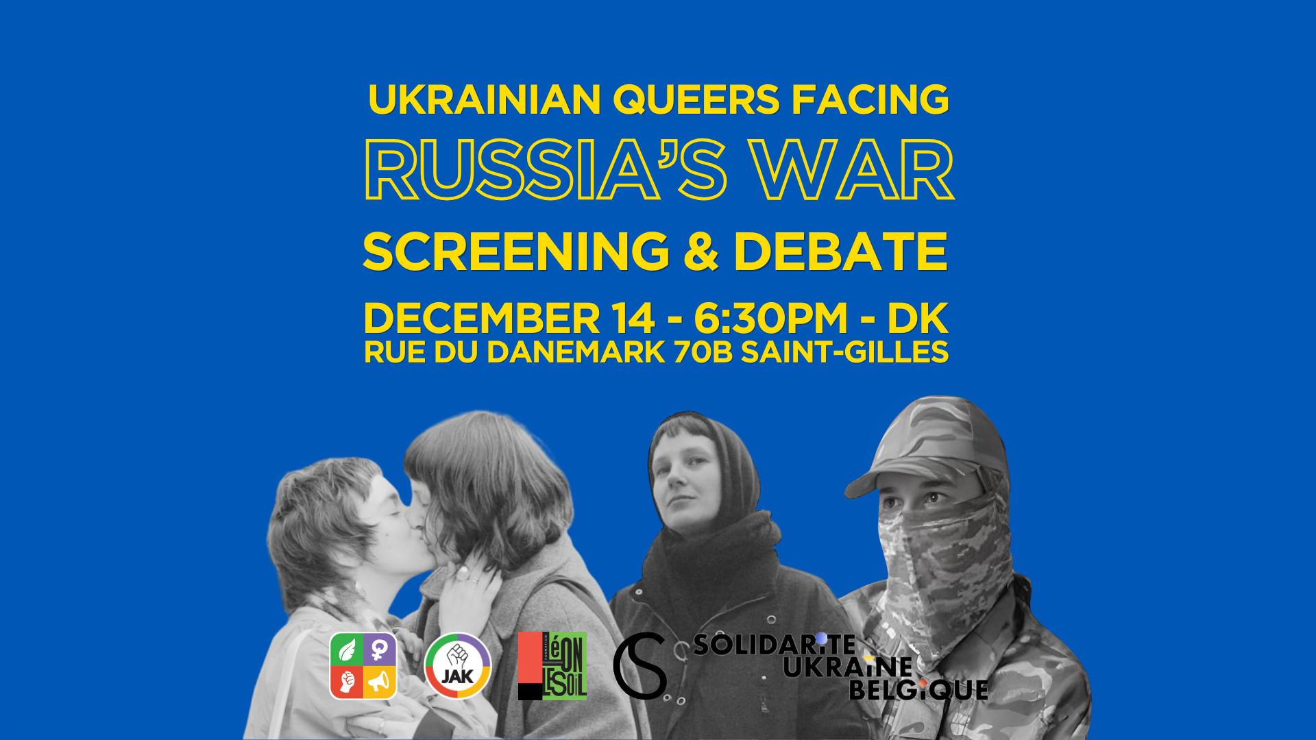 Ukrainian queer facing Russia's war