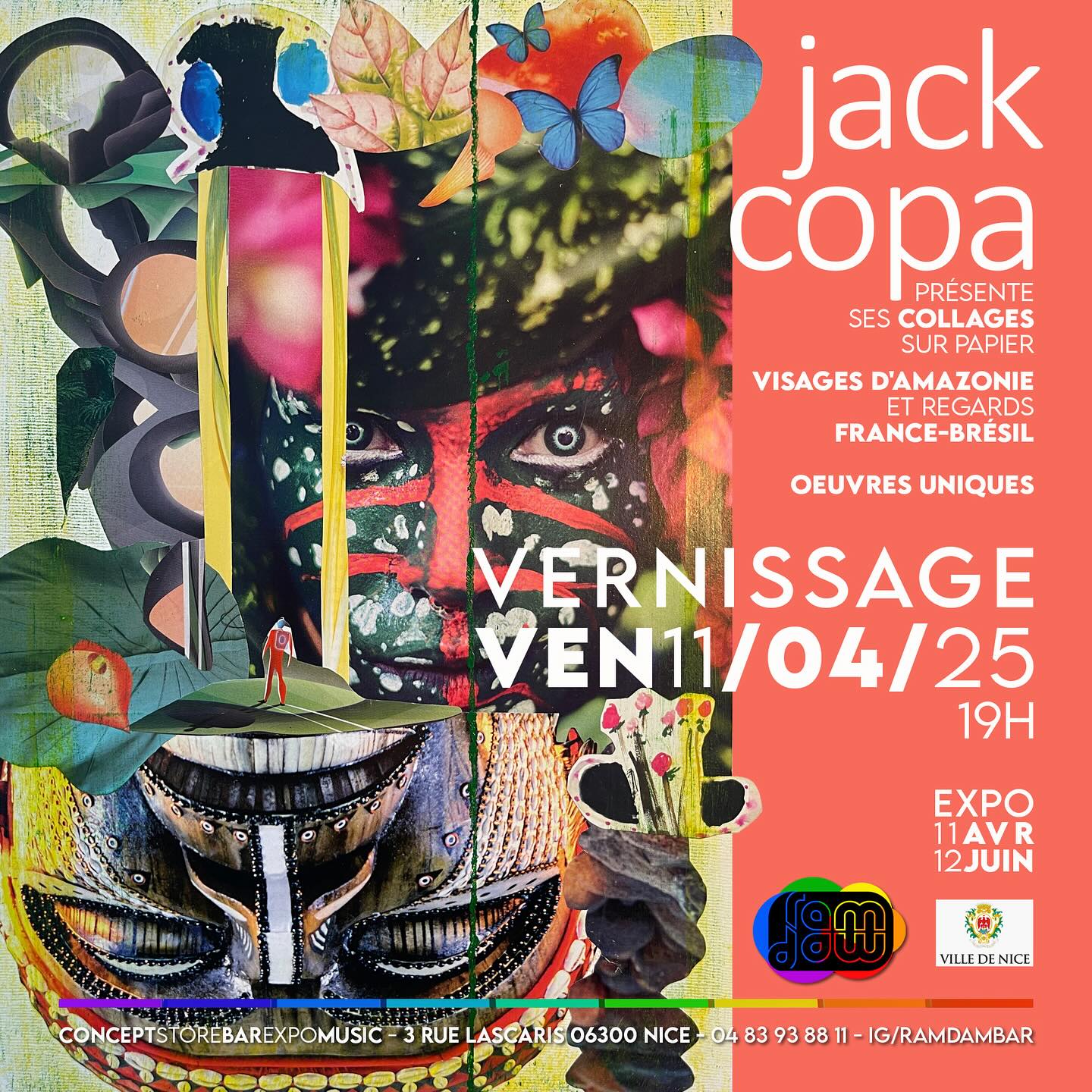 Vernissage exposition Jack Copa • Agenda