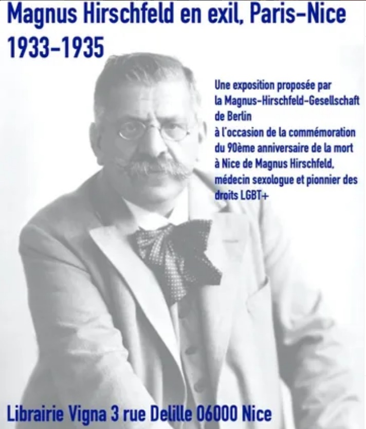 Vernissage exposition "Magnus Hirschfeld en exil" • Agenda