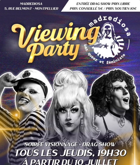 Viewing party • Agenda