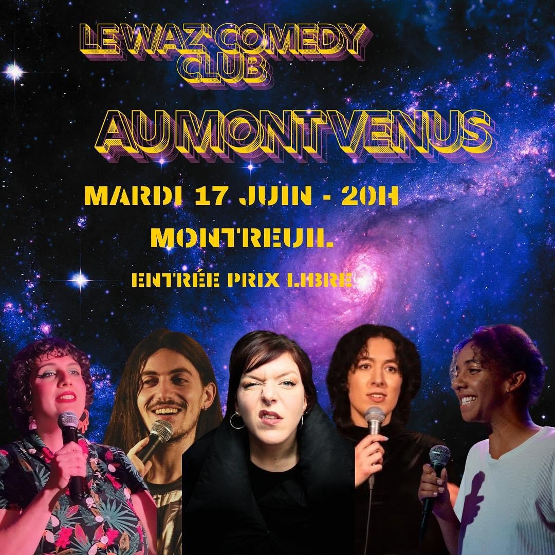 Waz comedy club • Agenda