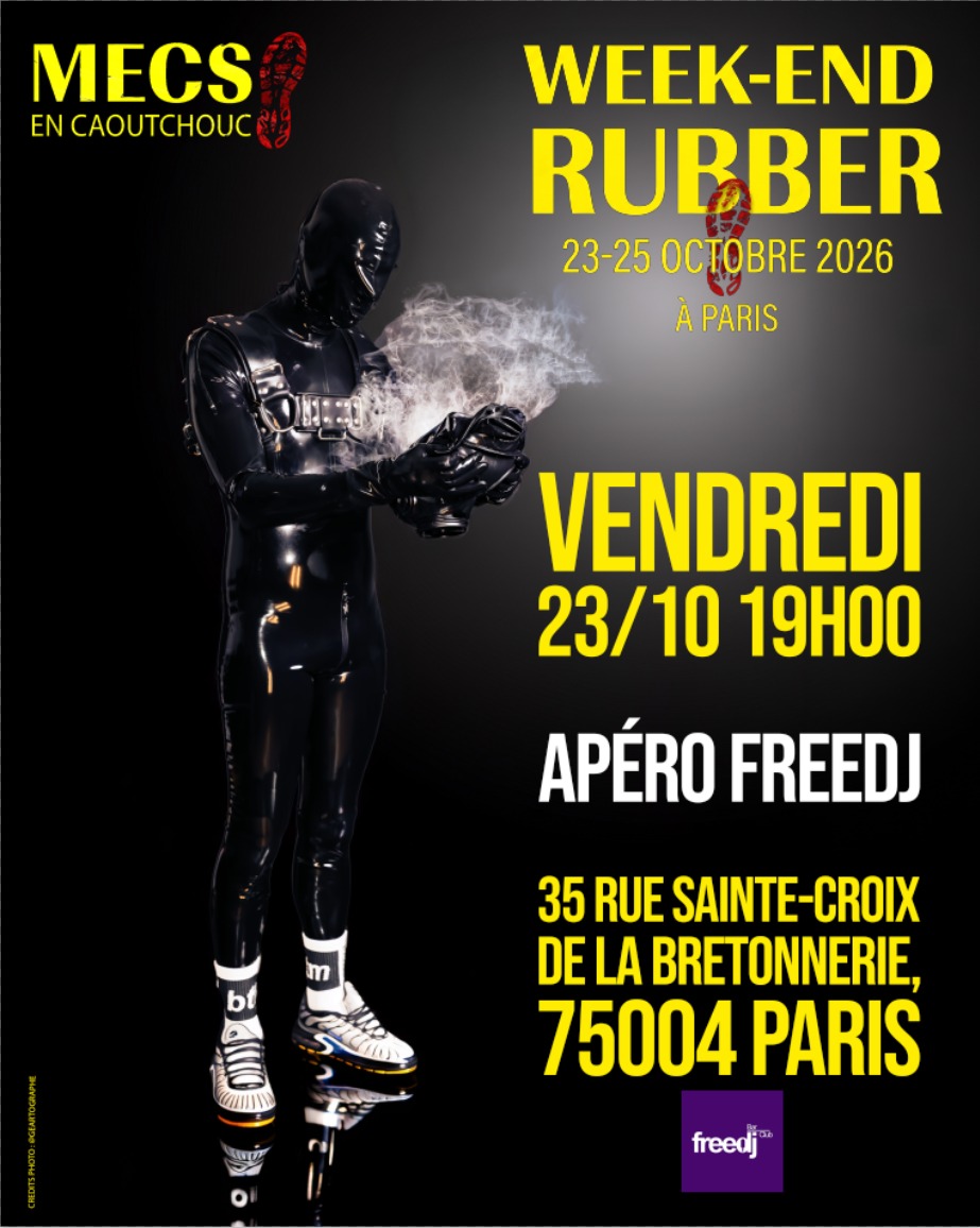 WE Rubber - Apéro Freedj