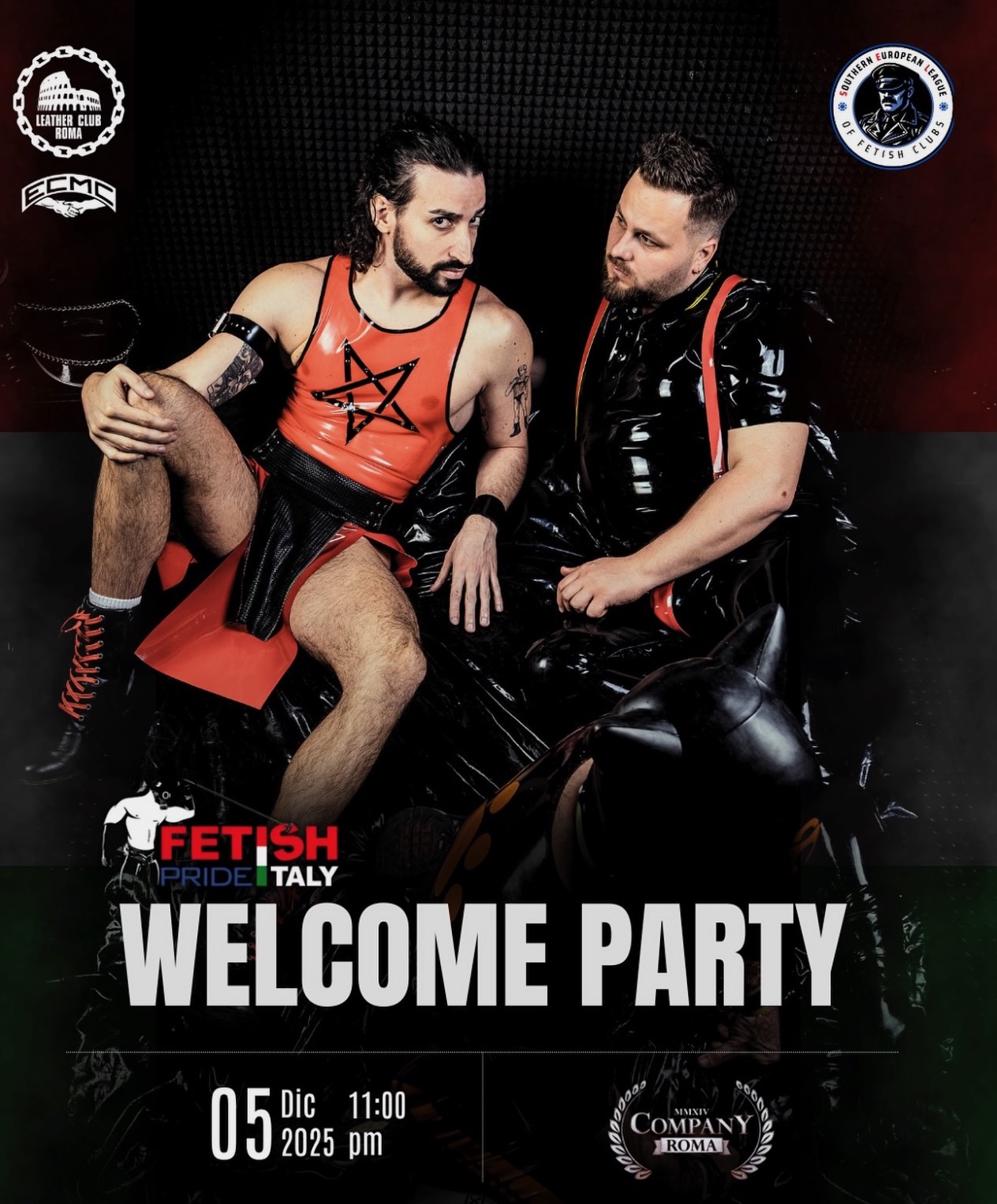 Welcome party fetish Italy