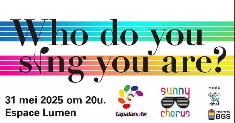Who do you sing you are? • Agenda