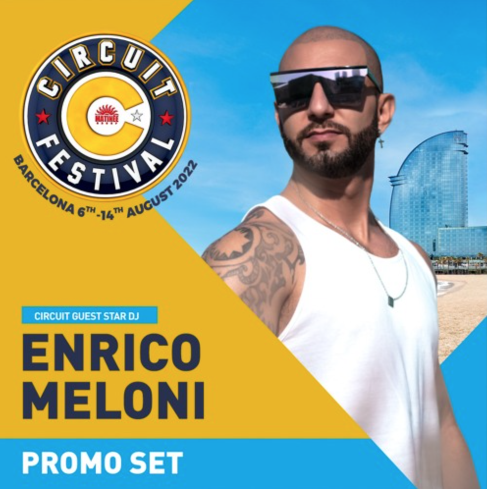 musique - Circuit Festival 2022 - In The Mix - DJ Enrico Meloni 